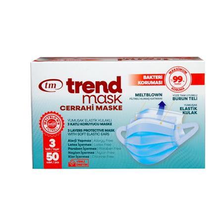 TRENDMASK MEDİKAL MASKE