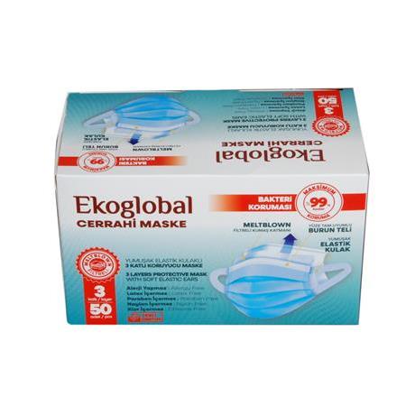 EKOGLOBAL MEDİKAL MASKE